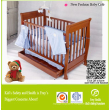 Solid Wood Baby Furniture of Baby Cot/Bed